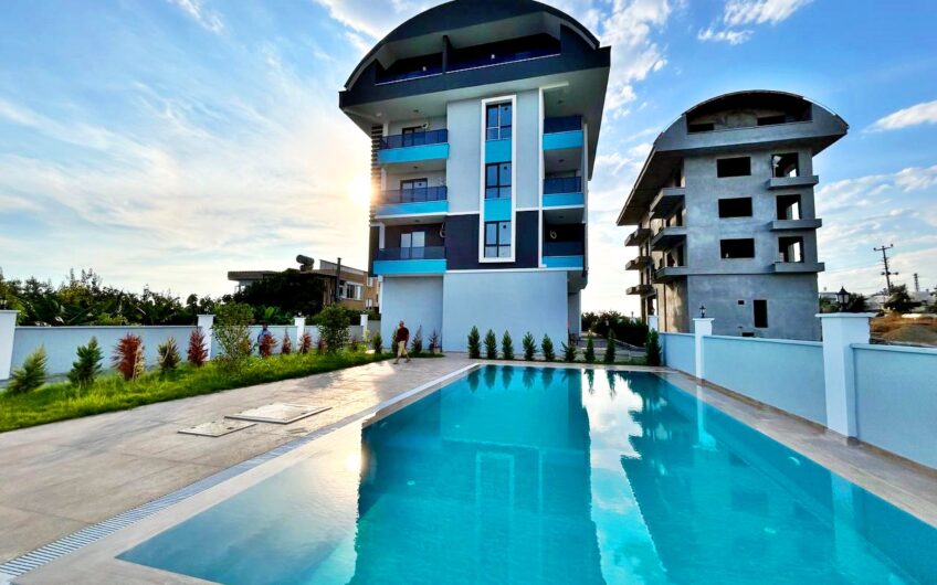 ALANYA PAYALLARDA SATILIK DENİZ MANZARALI SIFIR 2+1 DUBLEKS DAİRE