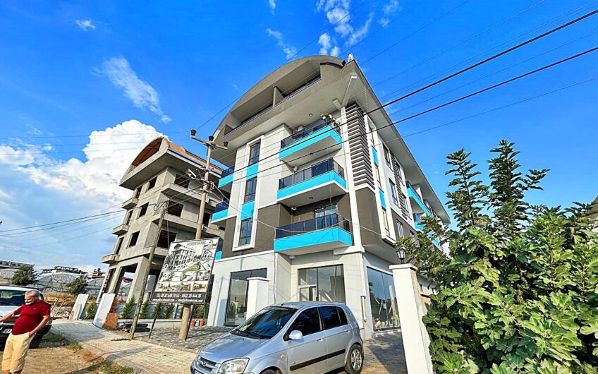 ALANYA PAYALLARDA SATILIK DENİZ MANZARALI SIFIR 2+1 DUBLEKS DAİRE