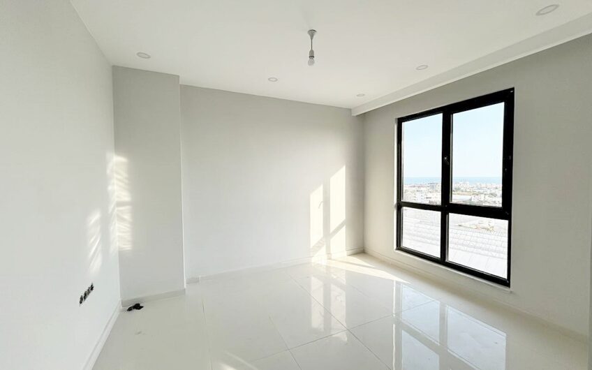ALANYA PAYALLARDA SATILIK DENİZ MANZARALI SIFIR 2+1 DUBLEKS DAİRE