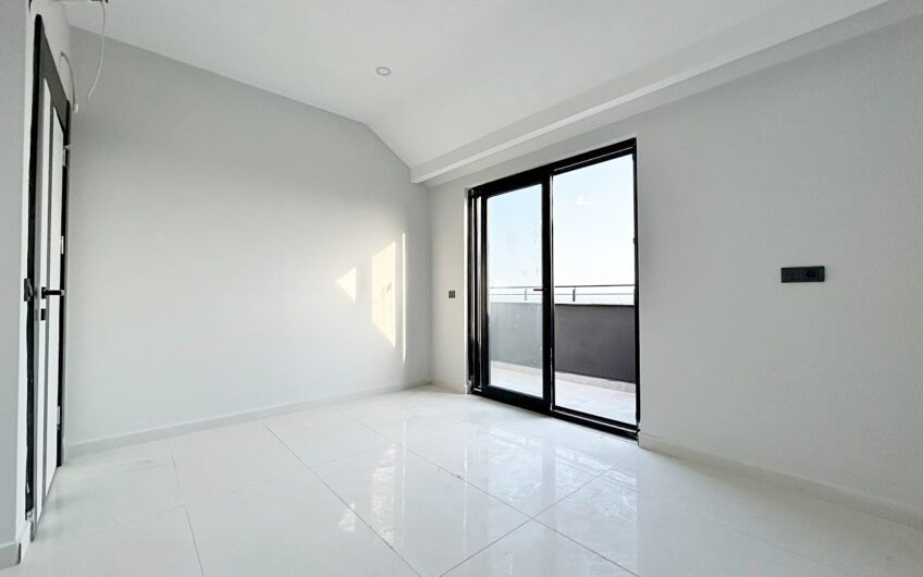 ALANYA PAYALLARDA SATILIK DENİZ MANZARALI SIFIR 2+1 DUBLEKS DAİRE