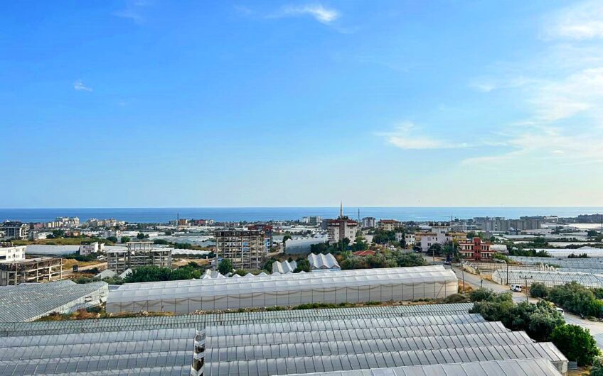 ALANYA PAYALLARDA SATILIK DENİZ MANZARALI SIFIR 2+1 DUBLEKS DAİRE