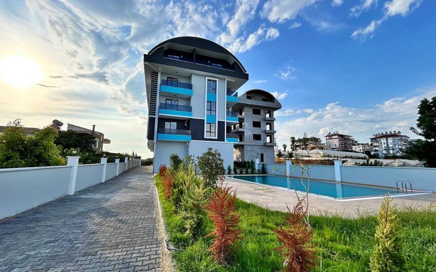 ALANYA PAYALLARDA SATILIK DENİZ MANZARALI SIFIR 2+1 DUBLEKS DAİRE