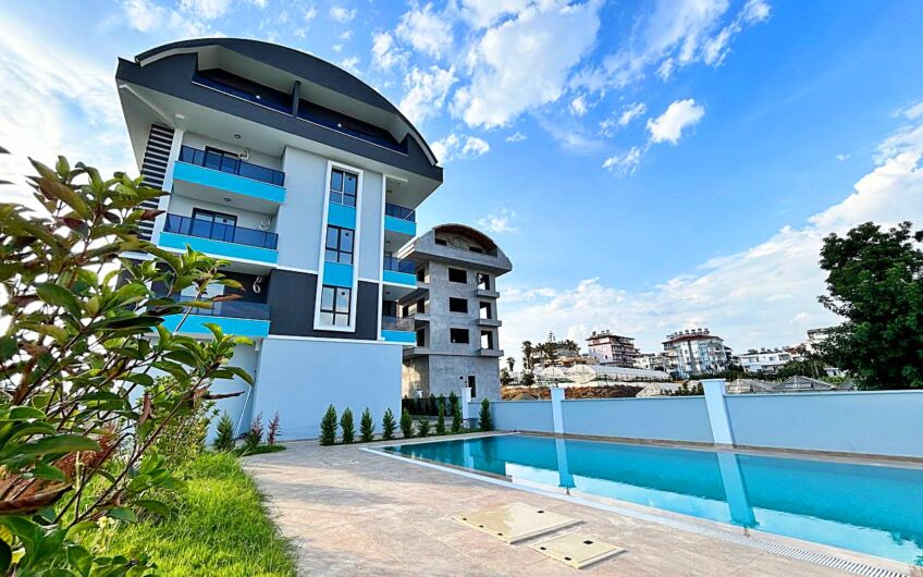 ALANYA PAYALLARDA SATILIK DENİZ MANZARALI SIFIR 2+1 DUBLEKS DAİRE